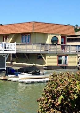 Sausalito houseboat
