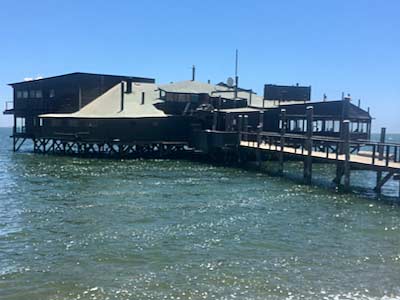 Namibia Walvis Bay The Raft Restaurant