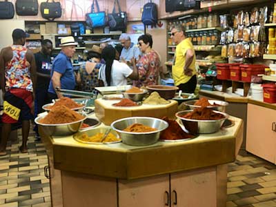 South Africa Durban Victoria Street Market spices