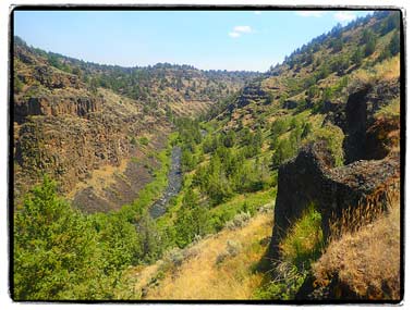 Oregon Steens Mountain stream