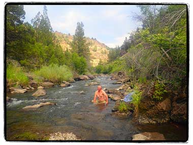 Oregon river water immersion
