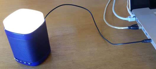 iLive portabler light/speaker