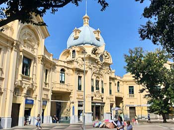 Rio de Janeiro, ornate ferry terminal at Praça XV