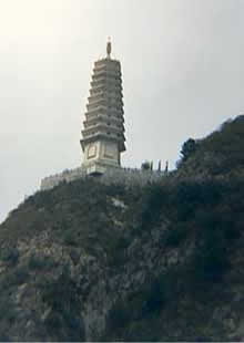 Buildings along the Yangtze River