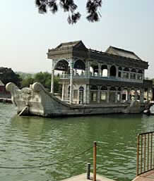The Marble Boat built for Cixi