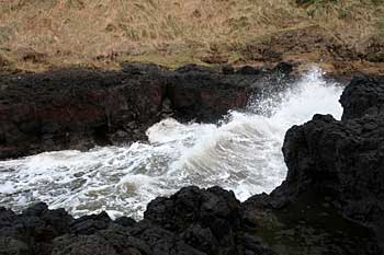 Water flowing into the Devil’s Churn