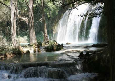 Chiapas El Chiflon waterfall Ala de Angel