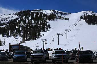 Mammoth Mountain chairlift