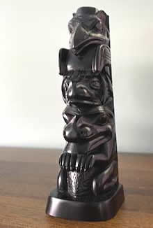 Souvenir miniature totem pole