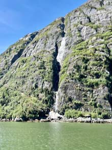 Tracy Arm waterfall