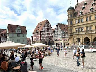 Rothenburg ob der Tauber.