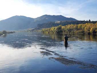 Fishing the Missouri River