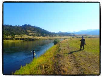 Fishing the Missouri River