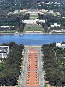 Canberra from Mt. Ainslie