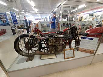 New Zealand Burt Munro motorcycle memoribilia