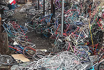 Bicycle graveyard