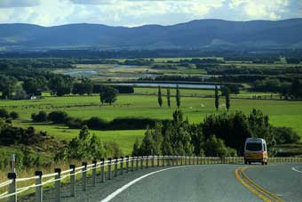 New Zealand country roads