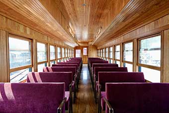 East Broad Top Railway interior