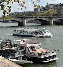 Batobus on the River Seine