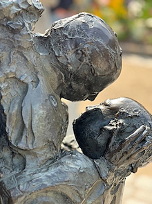 Paris, Jeanclos sculpture Children Victims of the Holocaust