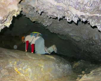 Lava Beds National Monument, one of many ways to explore caves.