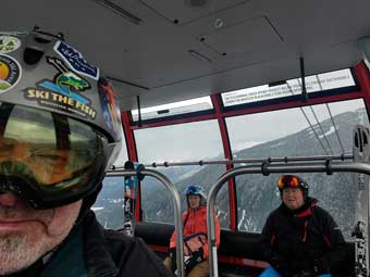 Whistler gondola ride