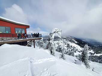 Whitefish skiing