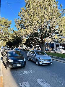 Patagonia, El Calafate Plaza de los Pioneros