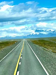 Patagonia, open road