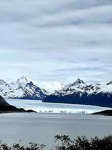Patagonia, Perito Moreno Glacier from the road