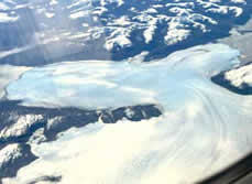 Patagonia, aerial view