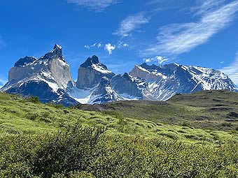 Patagonia Torres del Paine peak