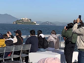Alcatraz from the ferry