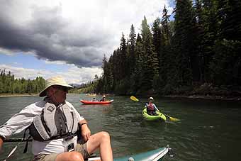 Clay Burrows and Sara Tate enjoying the North Fork