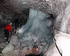 Lava Beds National Monument, Crystal Ice Cave