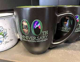 Lava Beds National Monument anniversary mug