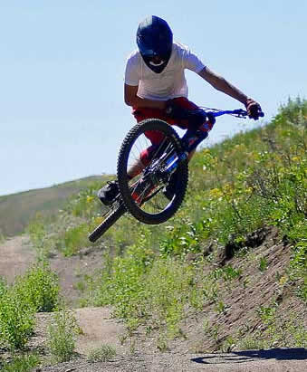 Mountain biking at Soldier Mountain