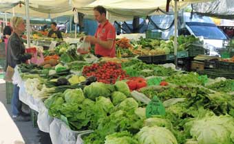 Lettuce market