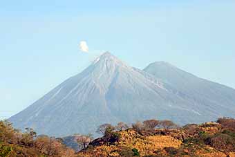 Fuego and Acatenango Volcanoes