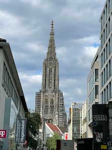 Ulm Münster from street