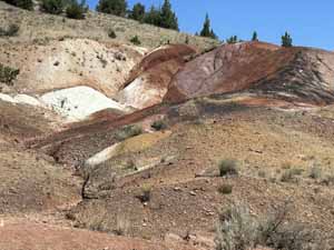 John Day Country evidence of geologic turmoil