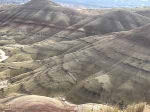 View of John Day Country from the Painted Hills Trail