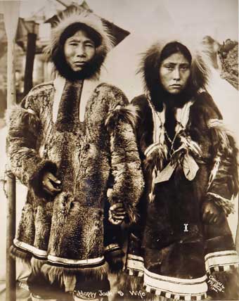 Nome 1904, Happy Jack Angokwazhuk and his wife Assongoyi