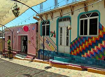 San Juan la Laguna painted storefront