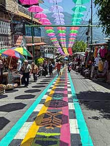 San Juan la Laguna Paseo de las Artes