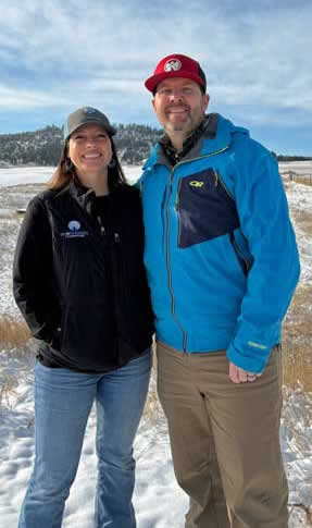 Snow Angel founders Kelli and Chauncy Johnson