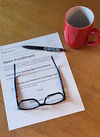 Open enrollment form