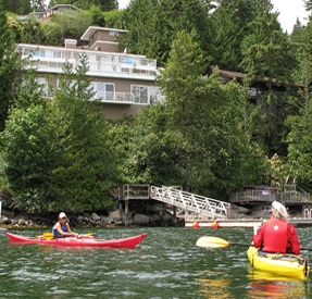 Deep Cove kayaking