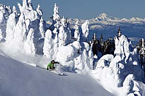 Sun Peaks skiing