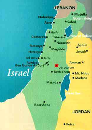 Israel Map